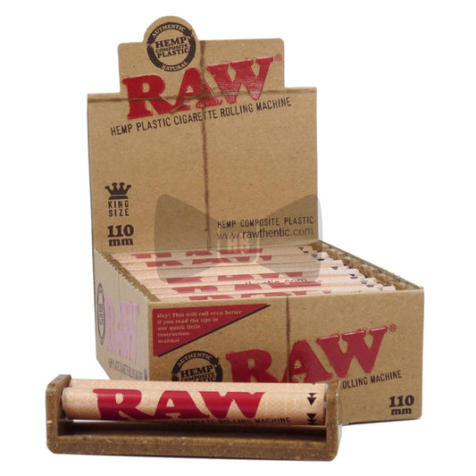 RAW ROLLING MACHINE-RAW - ECO PLASTIC 110MM, 12PC/BOX