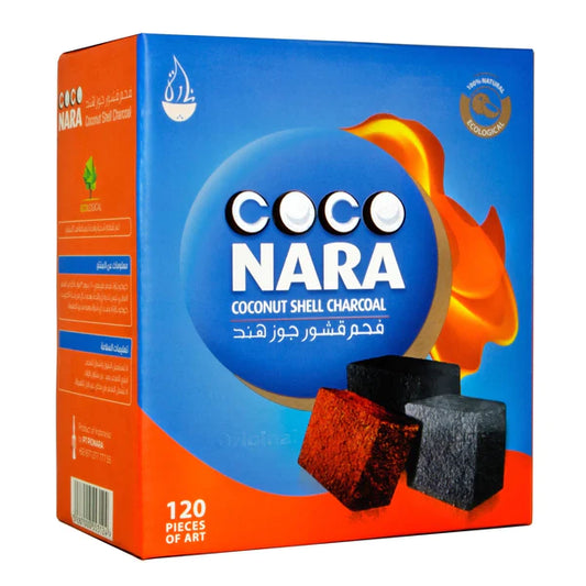 COCONARA HOOKAH CHARCOAL-COCONARA - COCONUT 120PCS. 1KG