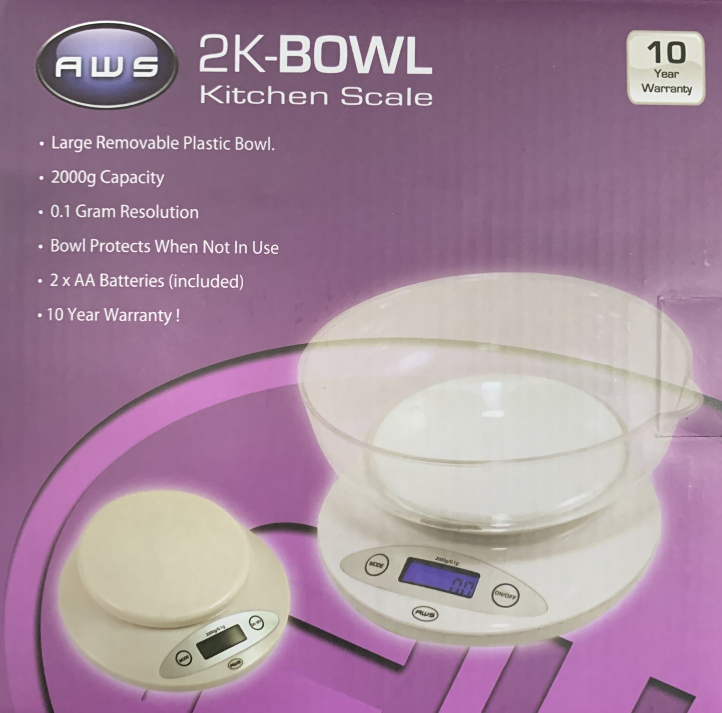 AWS SCALE-AWS - BOWL 2KG