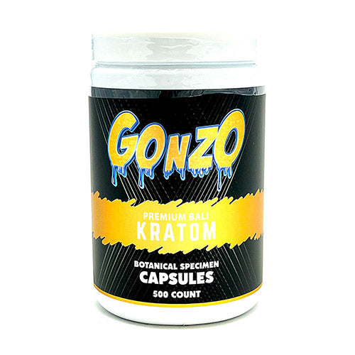 GONZO KRATOM CAPSULE-GONZO, 500CAPS