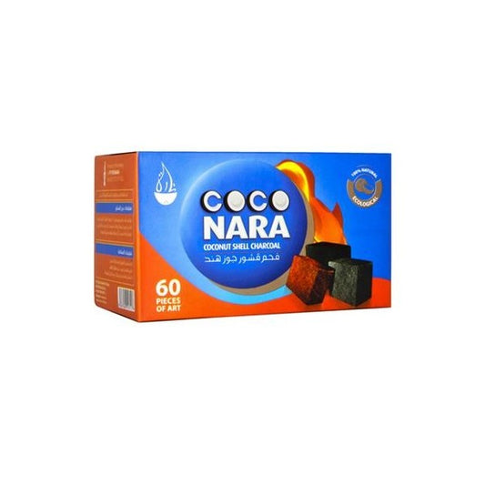 COCONARA HOOKAH CHARCOAL-COCONARA - COCONUT 60PCS. 0.5KG