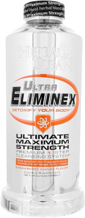 HERBAL CLEAN DETOX-HERBAL CLEAN - ULTRA ELEMINEX, 32OZ STRAWBERRY MANGO