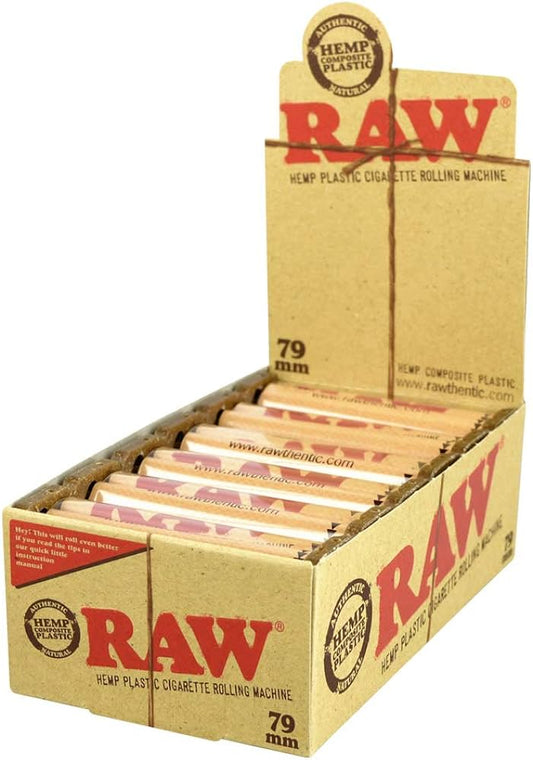 RAW ROLLING MACHINE-RAW - ECO PLASTIC 79MM, 12PC/BOX