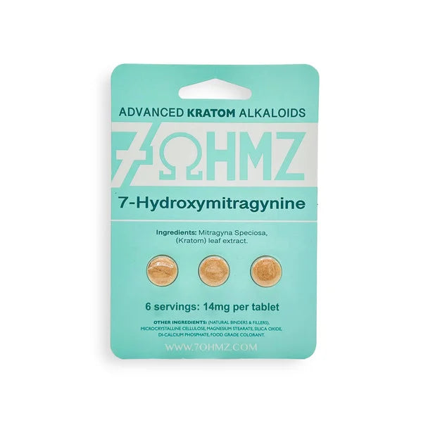 Kratom Capsule-7 OHMZ – Advanced Kratom Alkaloids 14mg, 3ct/pack (20pack/box)