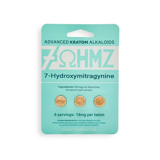 Kratom Capsule-7 OHMZ – Advanced Kratom Alkaloids 14mg, 3ct/pack (20pack/box)