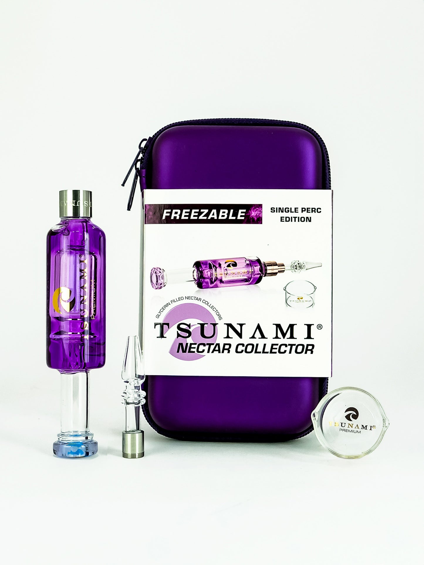 Tsunami Nectar Collector Single Perc w/ Freezable Glycerin