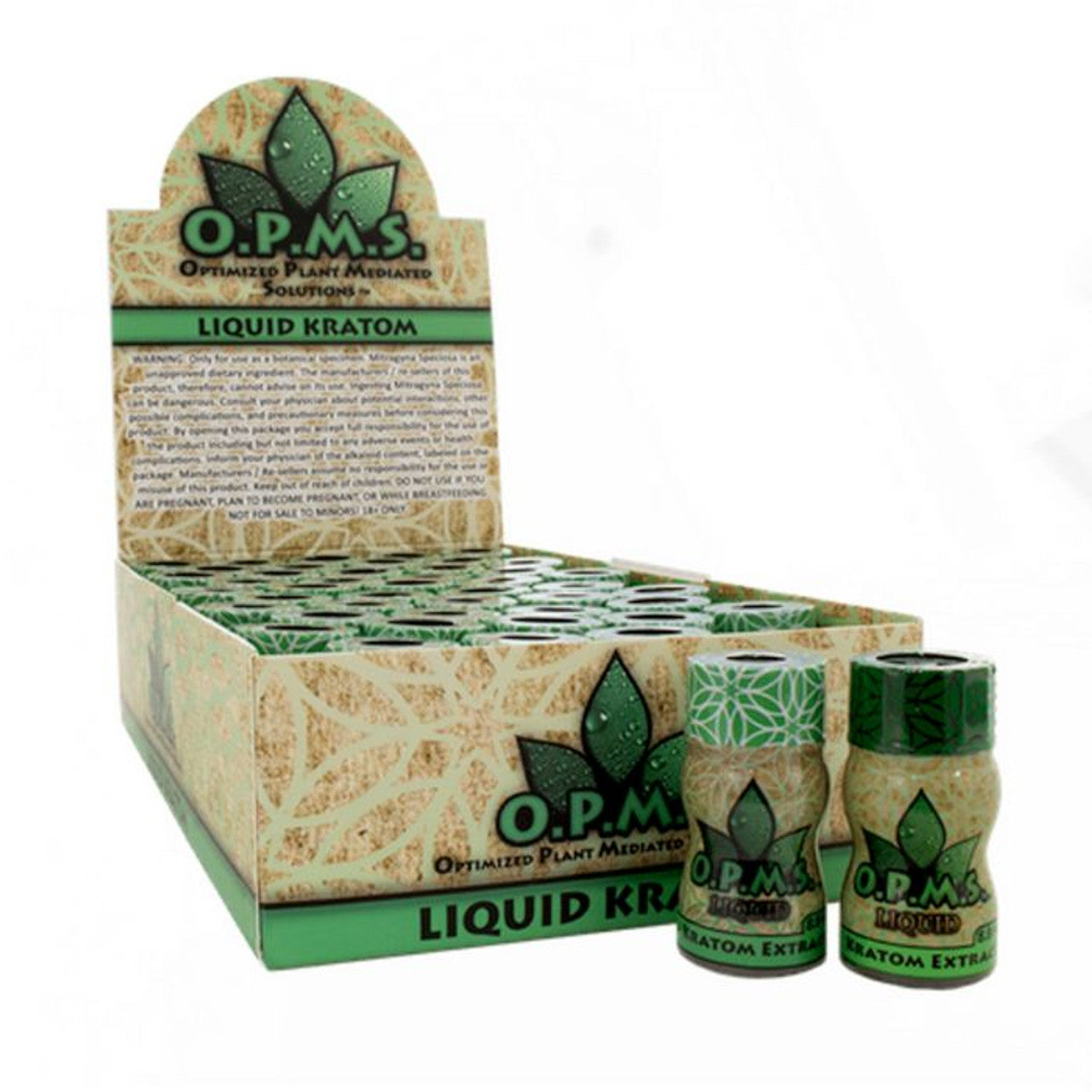 OPMS KRATOM DRINK-OPMS - GOLD, 45PCS/DISPLAY