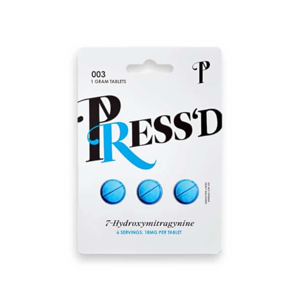 Press'd Blue 18mg, 3ct/pack (25pack/box)