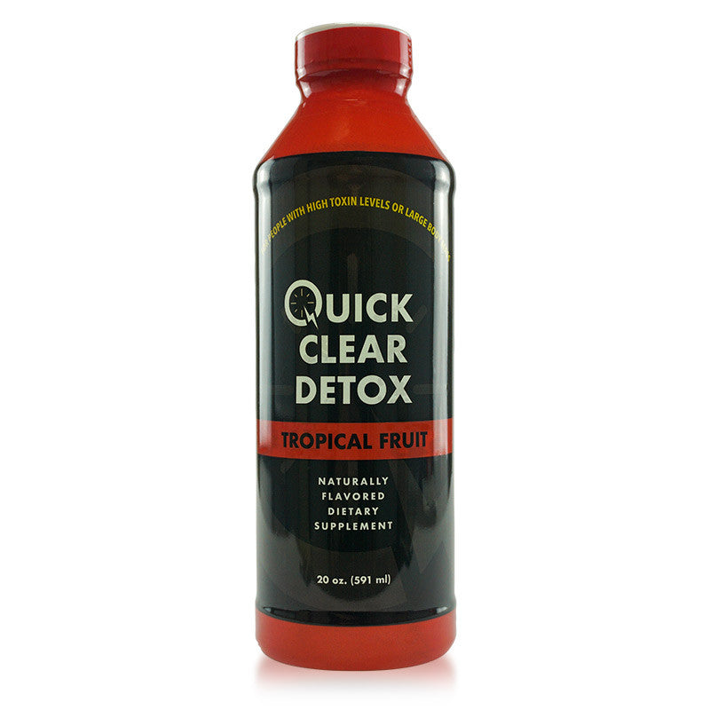 QUICK DETOX-QUICK -CLEAR DETOX, 20OZ TROPICAL FRUIT