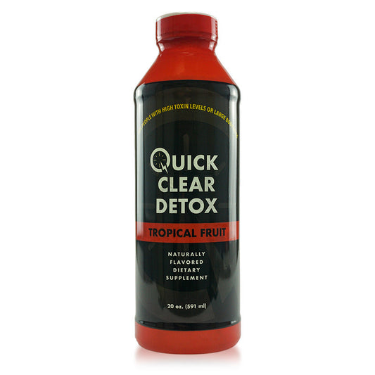 QUICK DETOX-QUICK -CLEAR DETOX, 20OZ TROPICAL FRUIT