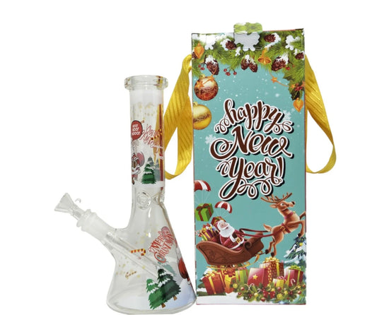 Water Pipe Happy New Year Box -[10 inches]