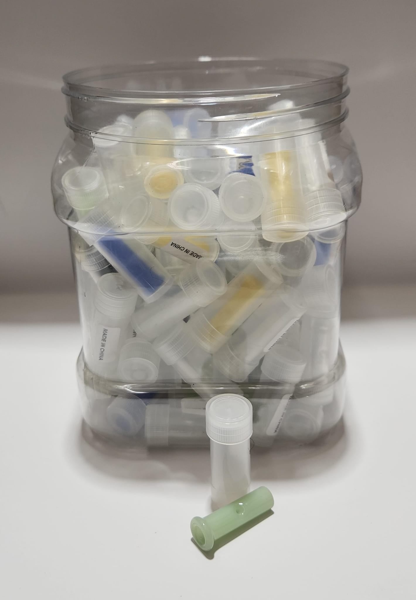 GENERIC SMOKING ACCESSORIES-GENERIC - GLASS TIPS MIXED JAR, 100PC/JAR