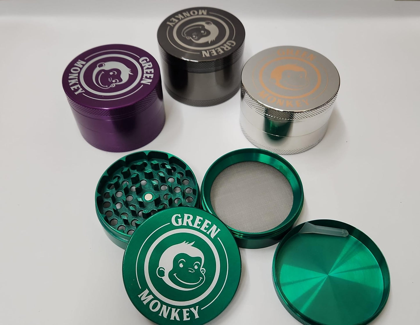 GREEN MONKEY GRINDER-GREEN MONKEY - 4 PART CAPUCHIN 63MM