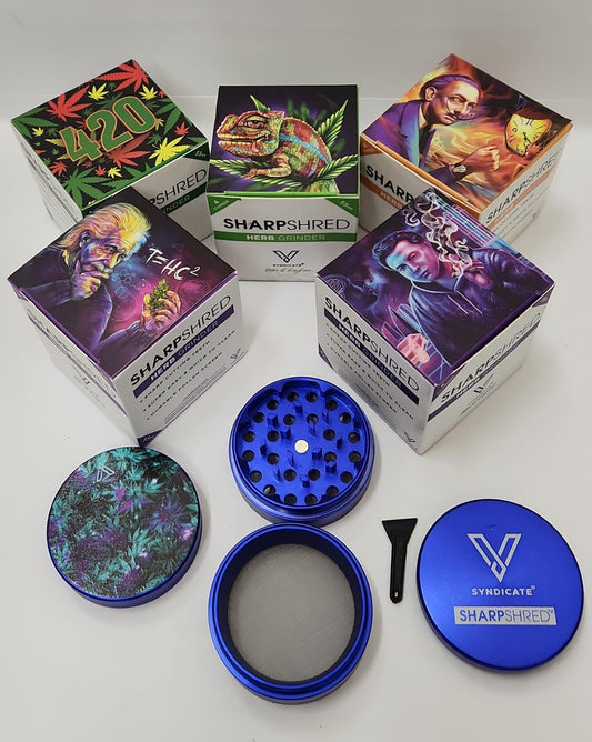 V-SYNDICATE GRINDER-V-SYNDICATE - SHARPSHRED 55MM