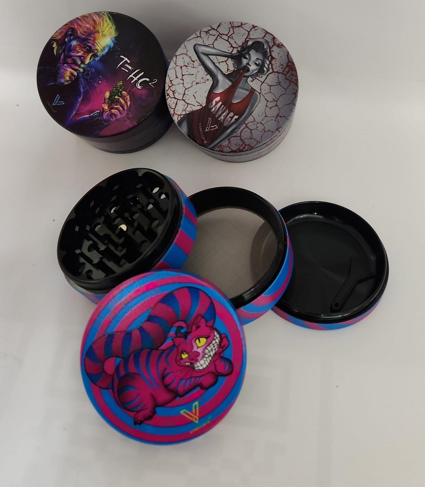 V-SYNDICATE GRINDER-V-SYNDICATE - 4 PART SHARPSHRED 63MM