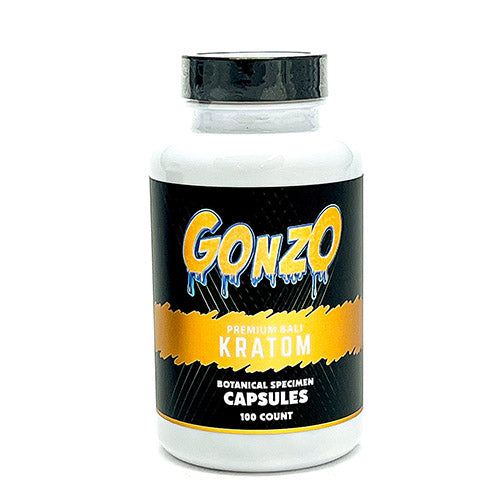 GONZO KRATOM CAPSULE-GONZO, 100CAPS