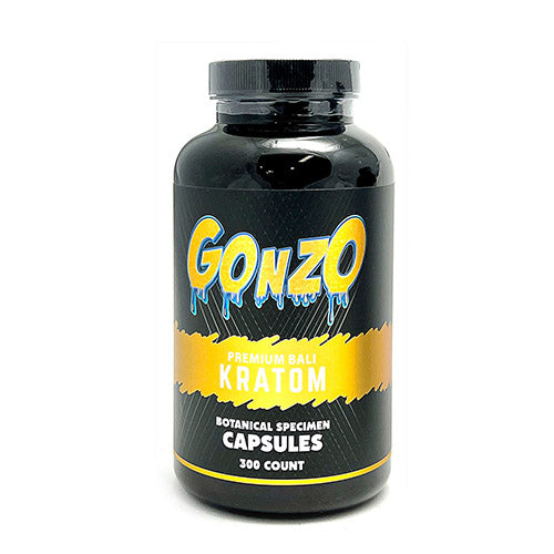 GONZO KRATOM CAPSULE-GONZO, 300CAPS