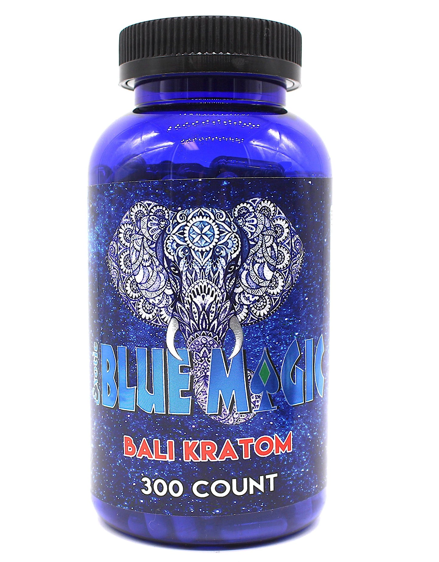 BLUE MAGIC KRATOM CAPSULE-BLUE MAGIC - BALI, 300CT