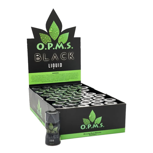 OPMS KRATOM DRINK-OPMS - BLACK, 45PCS/DISPLAY