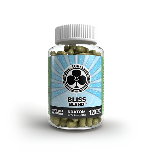 CLUB 13 KRATOM CAPSULE-CLUB 13 - BLISS BLEND, 25MG