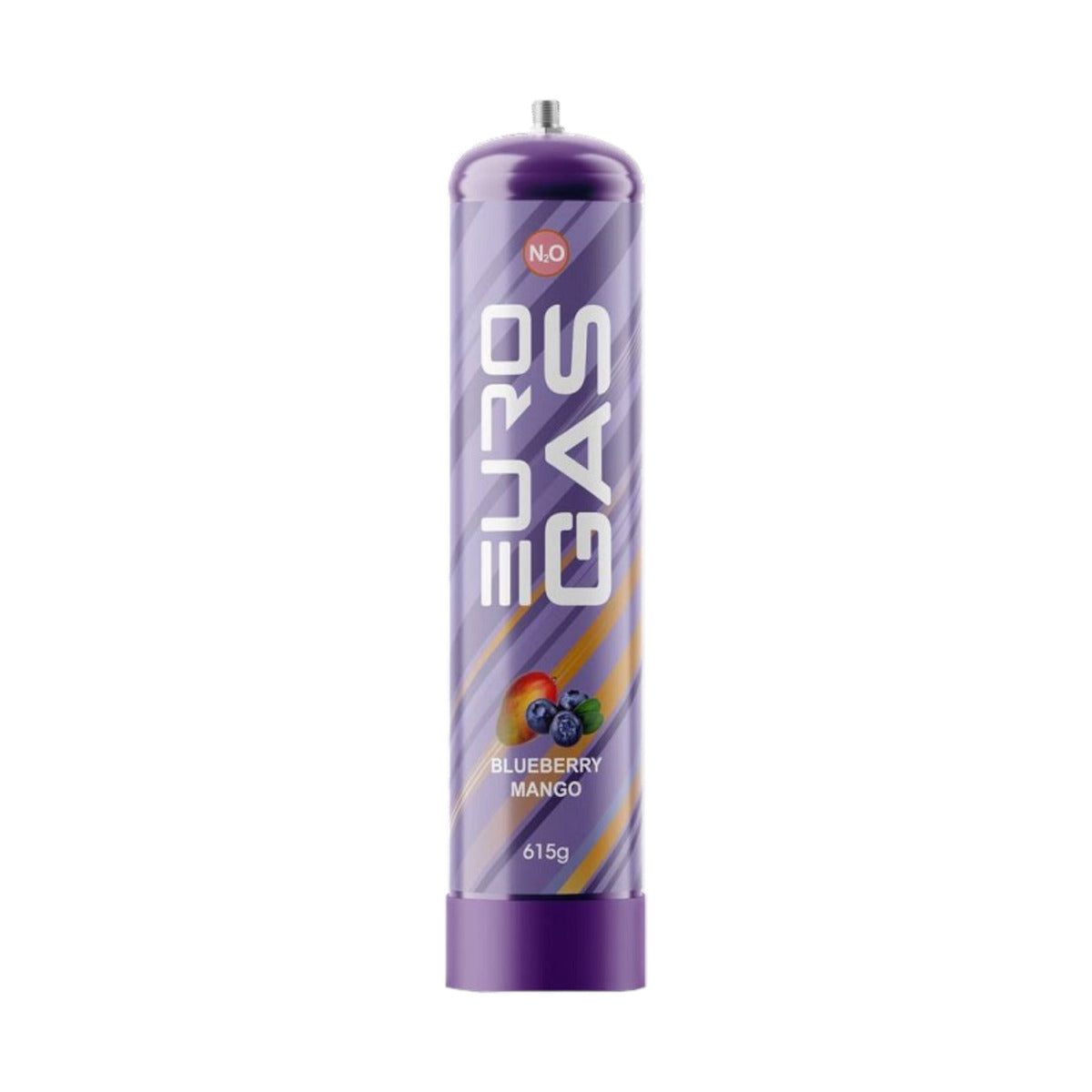 EURO GAS CREAM CHARGERS-EURO GAS - 1L-615G FLAVORED N2O, BLUEBERRY MANGO (6PC/BOX)