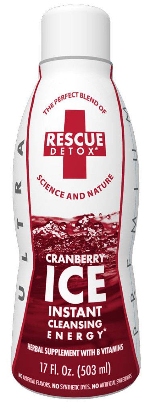 RESCUE DETOX-RESCUE - 17OZ, CRANBERRY ICE