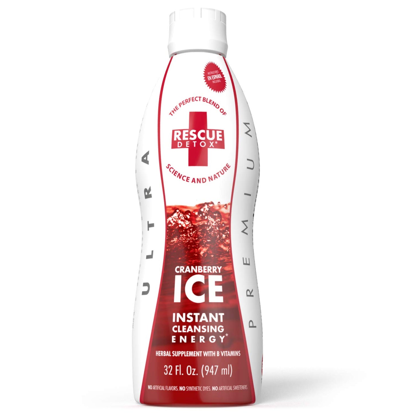 RESCUE DETOX-RESCUE - 32OZ, CRANBERRY ICE