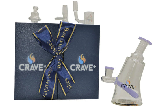 Glass Kits-Gift Set – Grave Kit w/Glass Water Pipe And Glass Accessories, Variety Colors (Grave3298)