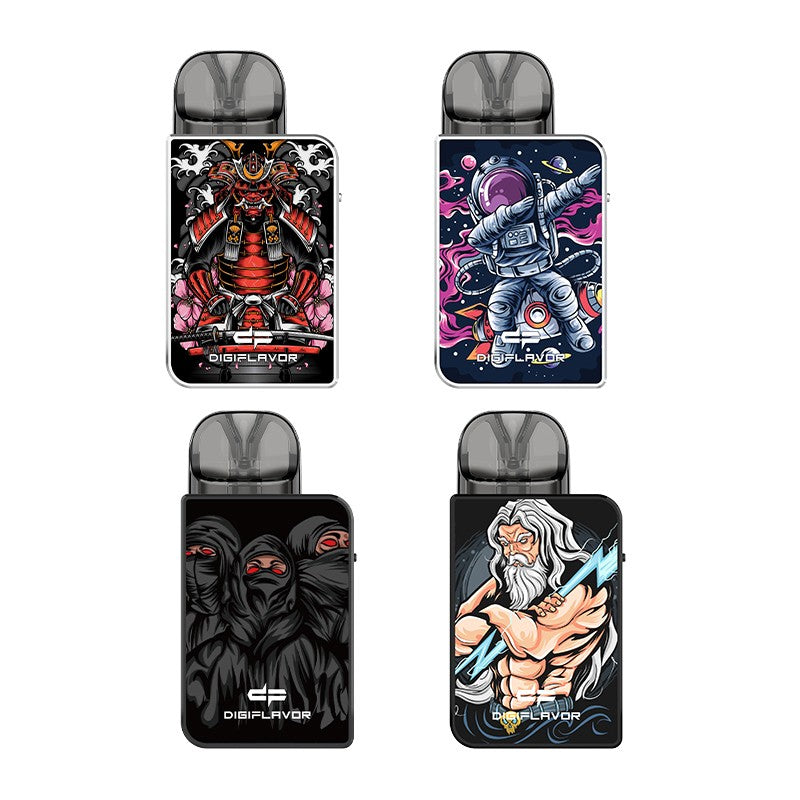 GEEKVAPE E-CIG POD KIT-GEEKVAPE - DIGIFLAVOR DIGI-U, 1000MAH 2ML