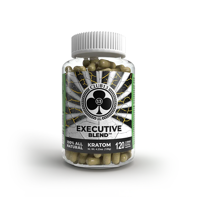 CLUB 13 KRATOM CAPSULE-CLUB 13 - EXECUTIVE BLEND, 25MG