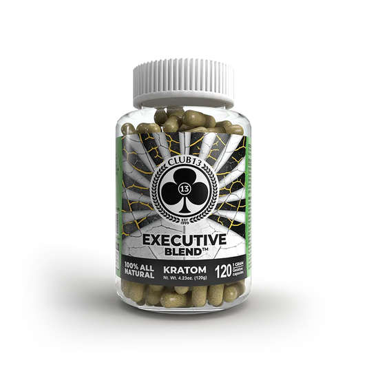 CLUB 13 KRATOM CAPSULE-CLUB 13 - EXECUTIVE BLEND, 25MG