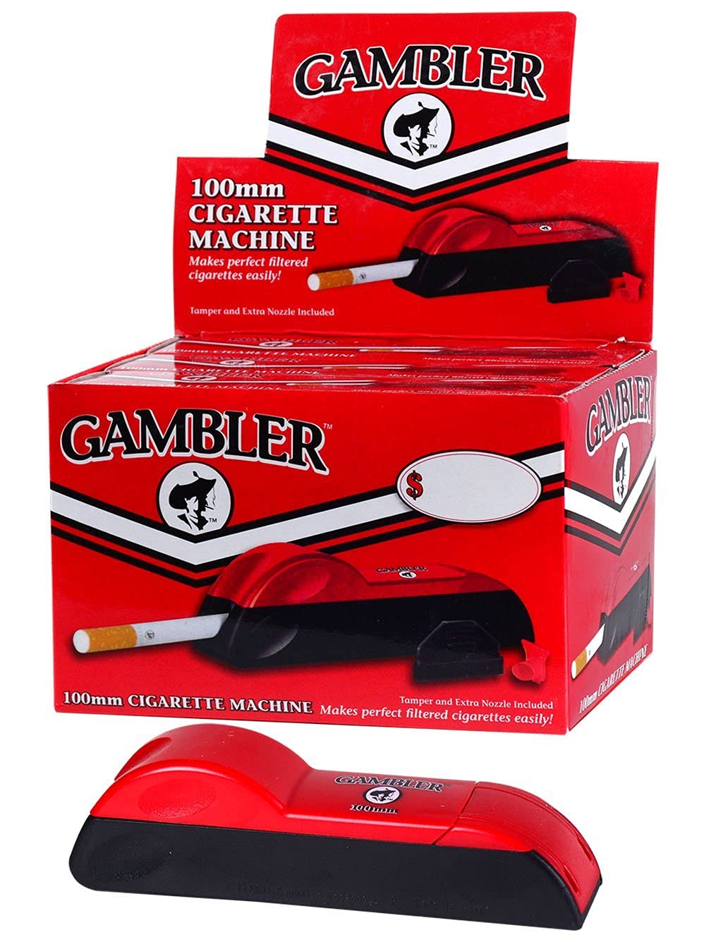 GAMBLER ROLLING MACHINE-GAMBLER - CIGARETTE MACHINE (6PC/BOX)