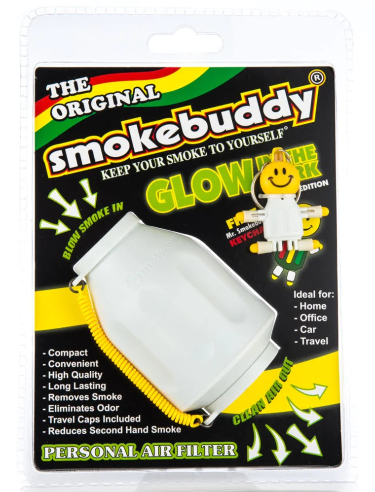 SMOKE BUDDY AIR FILTER-SMOKE BUDDY - RG GLOW WHITE