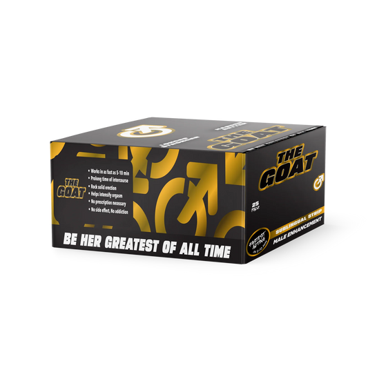 THE GOAT SUPPLEMENTS-THE GOAT - MALE ENHANCEMENT, SUBLINGUAL STRIP, 25PC/BOX