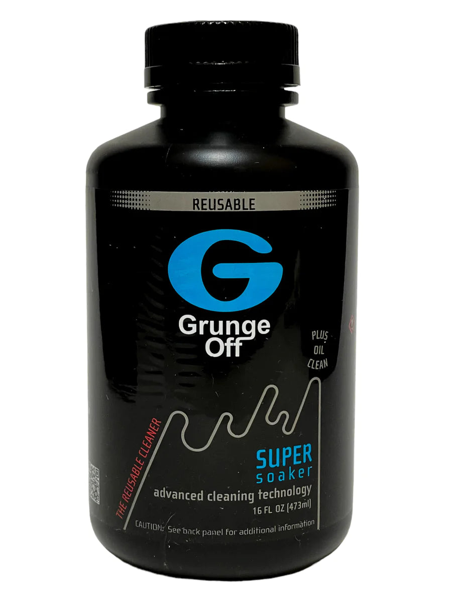 GRUNGE OFF GLASS CLEANER-GRUNGE OFF - SUPER SOAKER, 16OZ