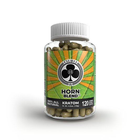 CLUB 13 KRATOM CAPSULE-CLUB 13 - HORN, 25MG