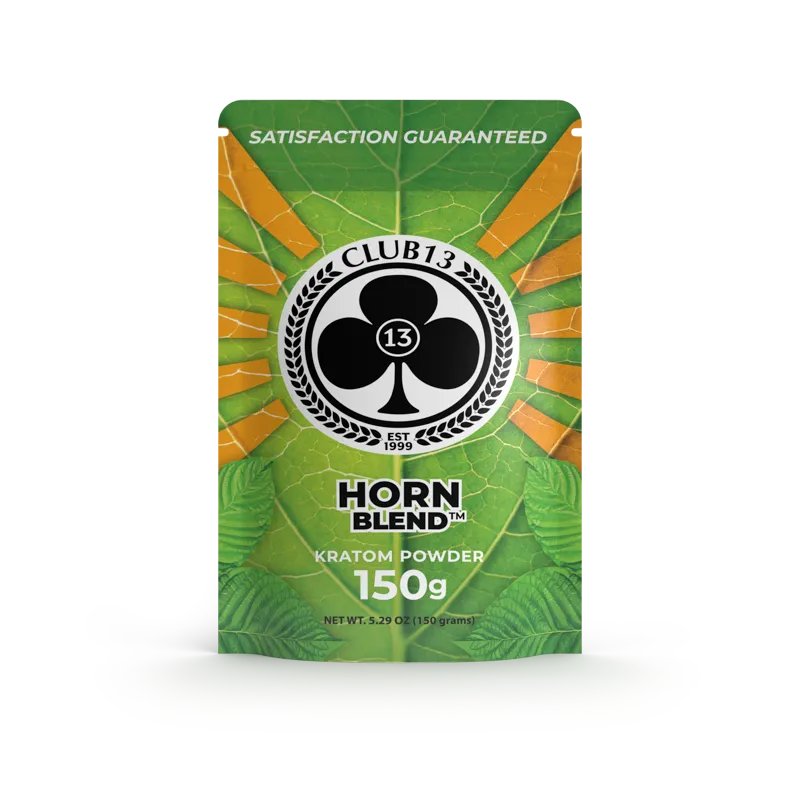 CLUB 13 KRATOM POWDER-CLUB 13 - HORN