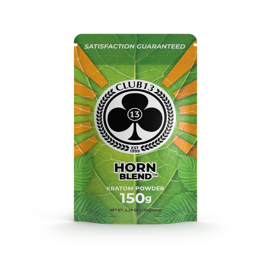 CLUB 13 KRATOM POWDER-CLUB 13 - HORN