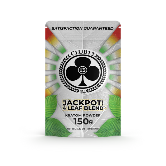 CLUB 13 KRATOM POWDER-CLUB 13 - JACKPOT 4 LEAF BLEND