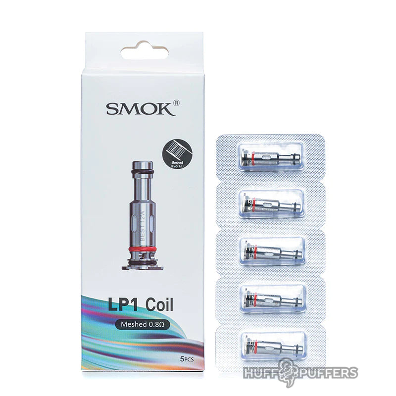 SMOK E-CIG COILS/PODS-SMOK - LP1 REPLACEMENT COIL, 5PC/PACK