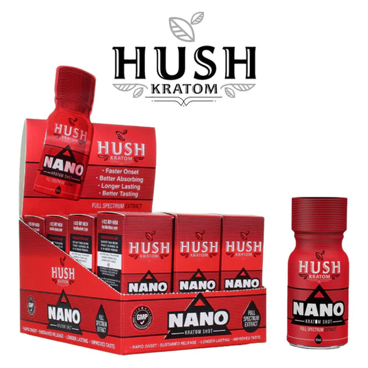 HUSH KRATOM DRINK-HUSH - NANO 10ML, 12PC/BOX