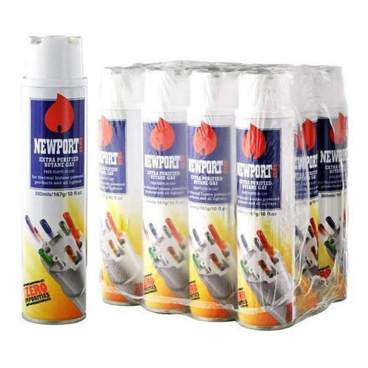 NEWPORT BUTANE-NEWPORT - ZERO 300ML, (12PC/BOX)