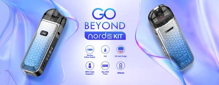 SMOK E-CIG POD KIT-SMOK - NORD 5 2000MAH 5ML