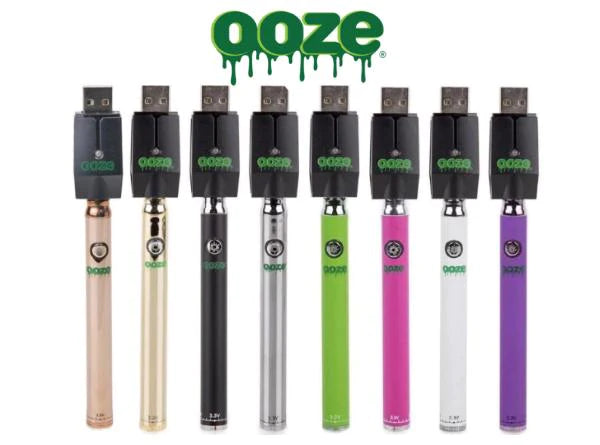 OOZE VAPORIZER BATTERY-OOZE - SLIM PEN W/USB CHARGER