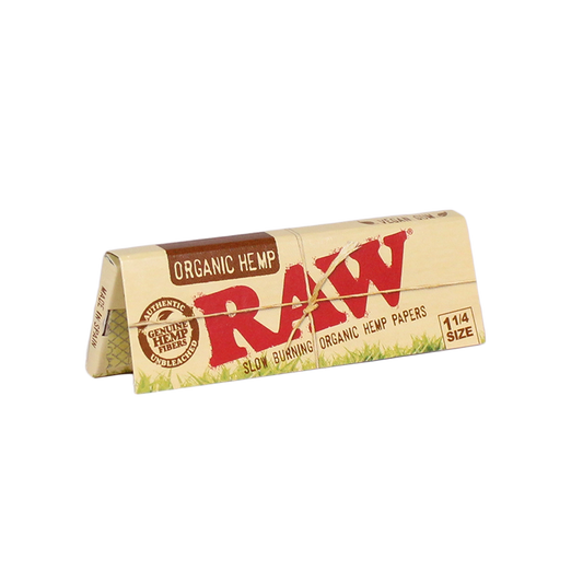 RAW PAPER-RAW - ORGANIC 1.25 SIZE, 24PC/BOX