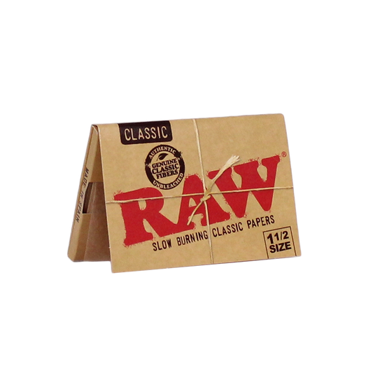 RAW PAPER-RAW - CLASSIC 1.5 SIZE, 25PC/BOX