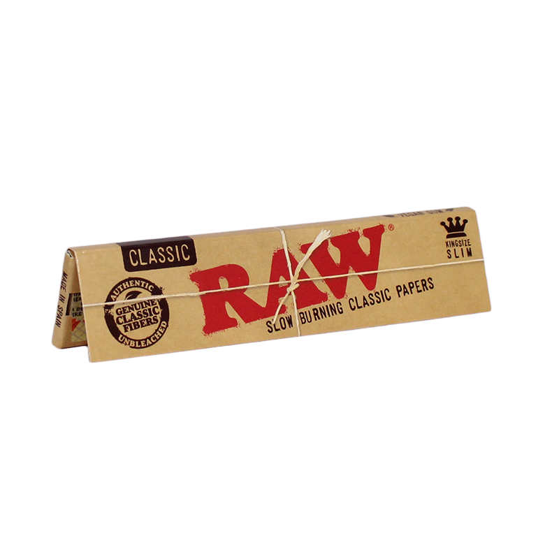 RAW PAPER-RAW - CLASSIC KING SIZE SLIM, 50PC/BOX