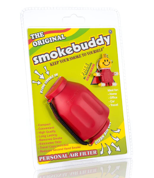 SMOKE BUDDY AIR FILTER-SMOKE BUDDY - RG RED