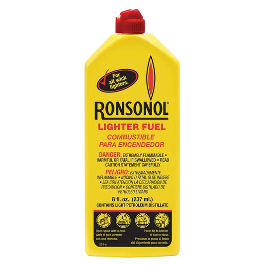 RONSON BUTANE - FLUID-RONSON - LIGHTER FLUID, 8OZ