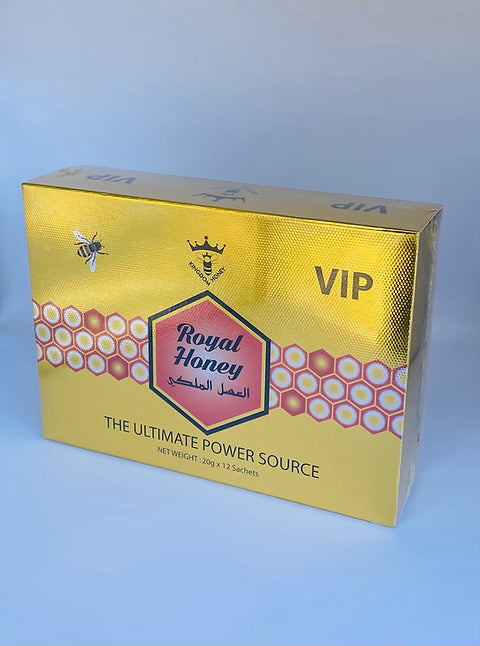 KINGDOM HONEY SUPPLEMENTS-KINGDOM HONEY - THE ULTIMATE POWER SOURCE ROYAL HONEY, 20G, (12SACHETS/BOX)